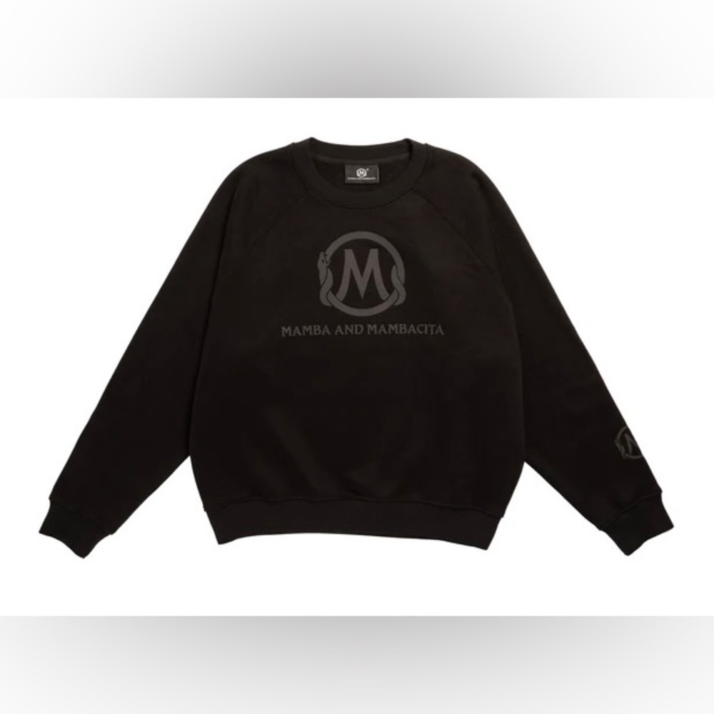Mamba Mambacita “Blackout” Logo Sweatshirt Kobe Bryant